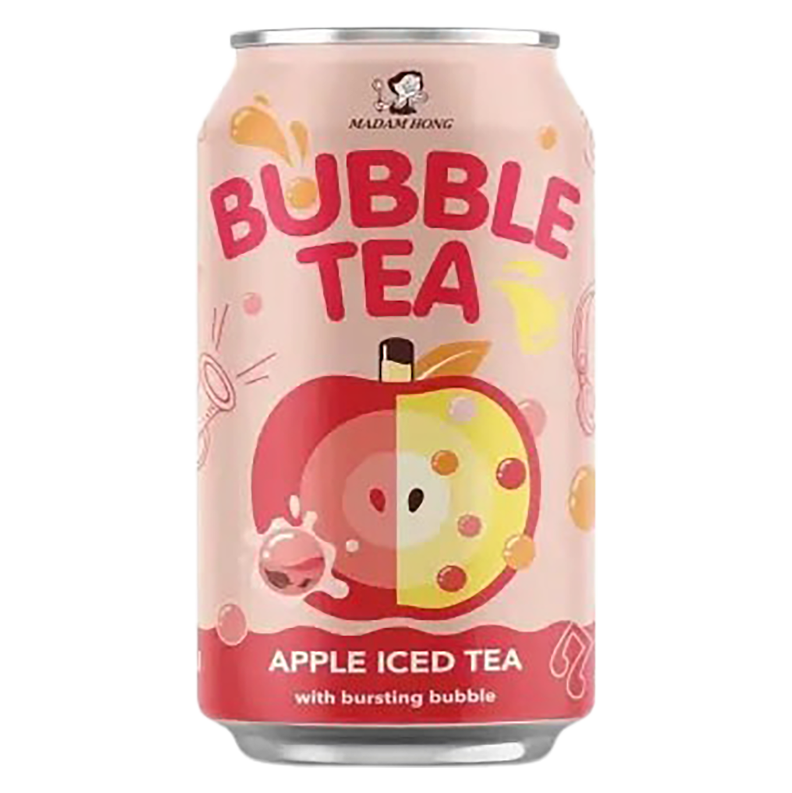 Madam Hong - Bubble Tea Apple Iced 320ml