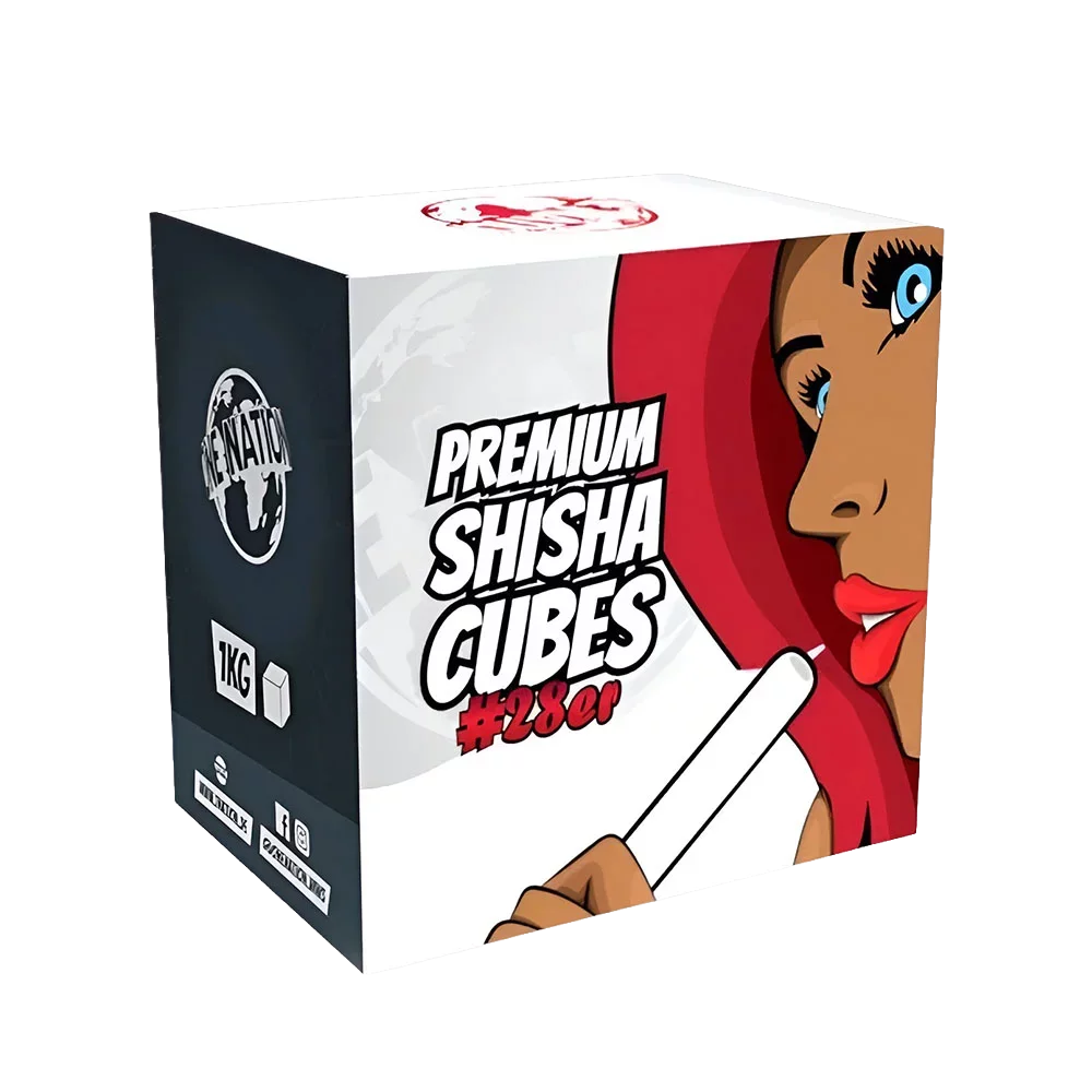 One Nation Premium 28er Shisha Kohle
