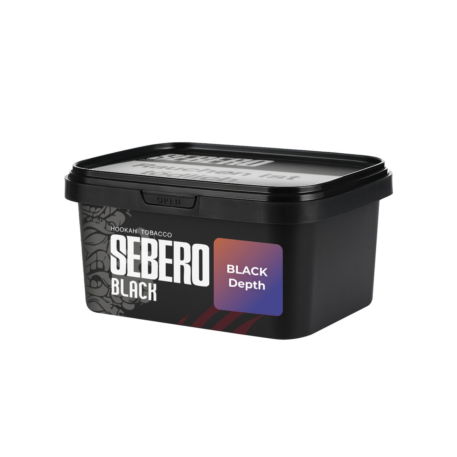 Sebero Black Shisha Tabak 200g - Depth