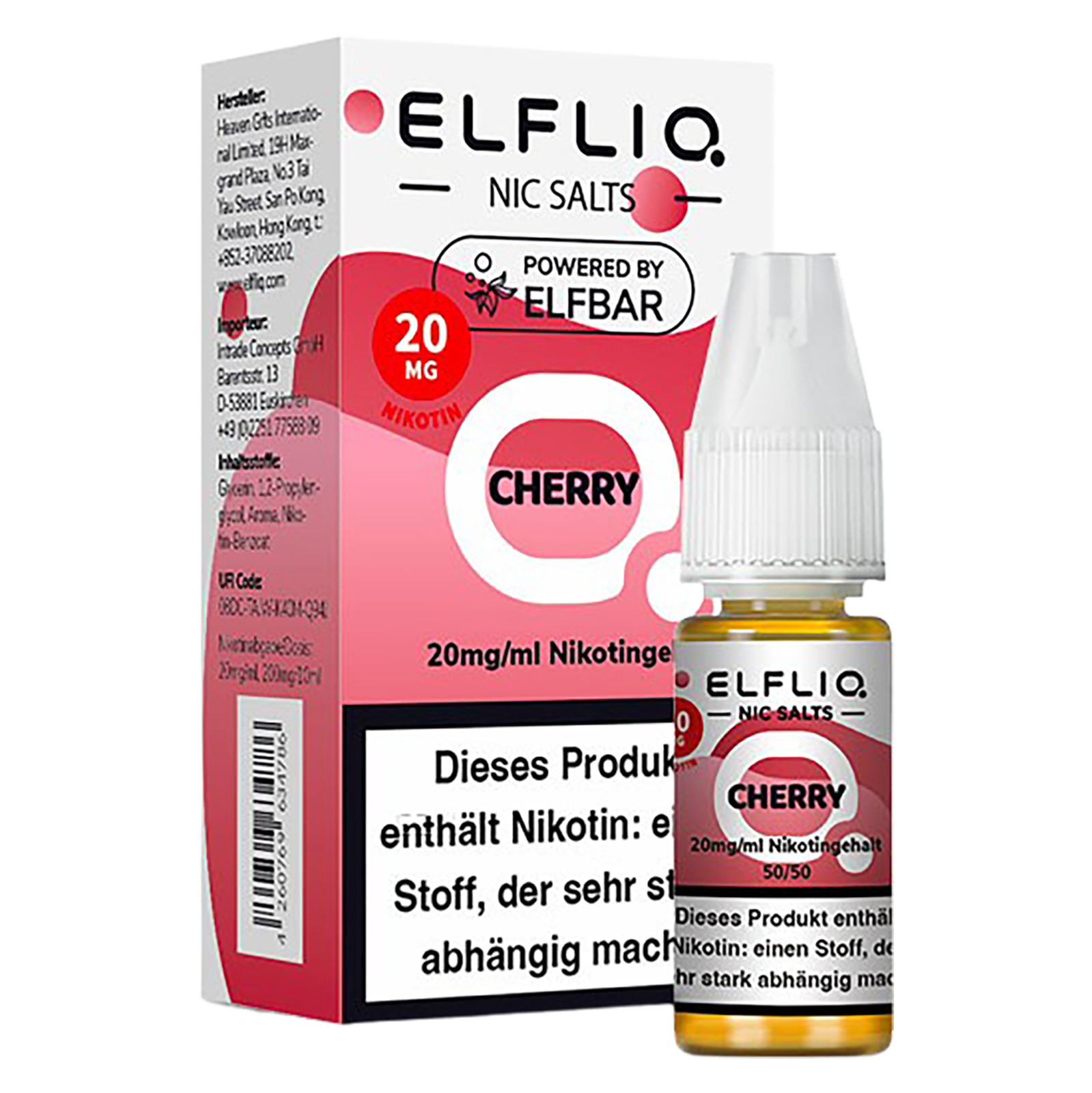 Elfliq - Nikotinsalz Liquid 20mg/ml - Cherry