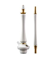 Union Hookah - Sleek V2 PVD White