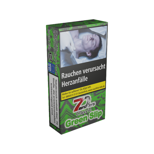 7 Days 25g - Green Slip