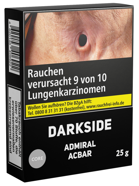 Darkside Core 25g Shisha Tabak - Admiral Acbar