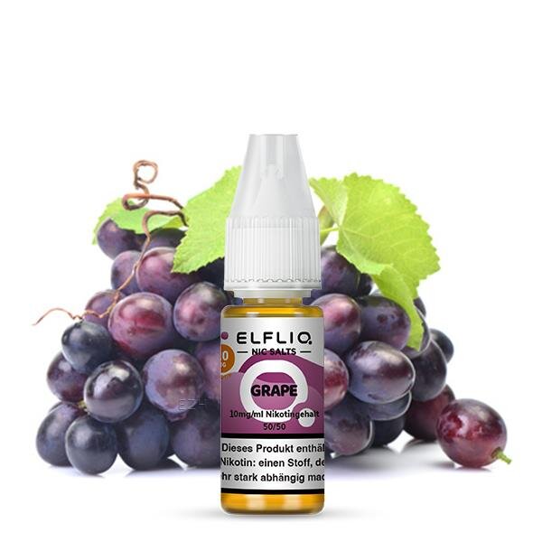 Elfliq - Nikotinsalz Liquid 10mg/ml - Grape