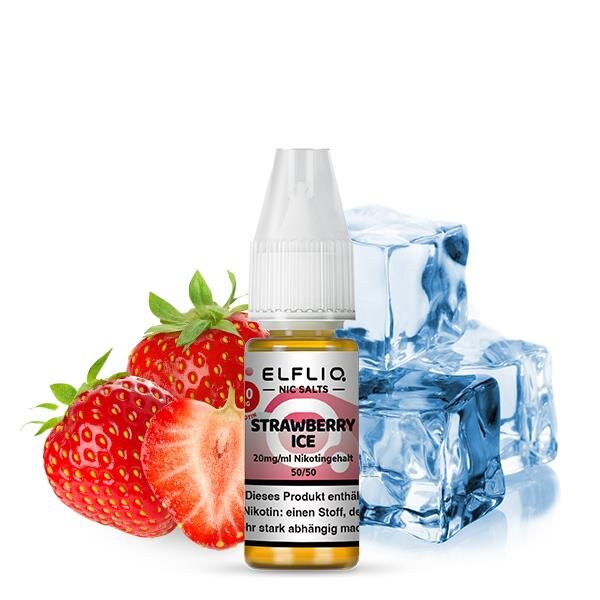 Elfliq - Nikotinsalz Liquid 20mg/ml - Strawberry Ice