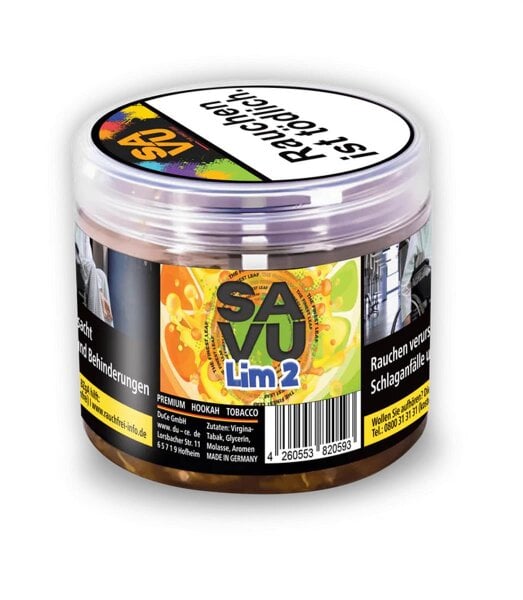 SAVU 25g Shisha Tabak - Lim2