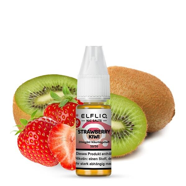 Elfliq - Nikotinsalz Liquid 20mg/ml - Strawberry Kiwi