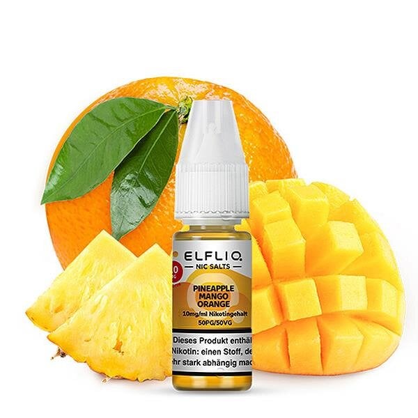 Elfliq - Nikotinsalz Liquid 20mg/ml - Pineapple Mango Orange