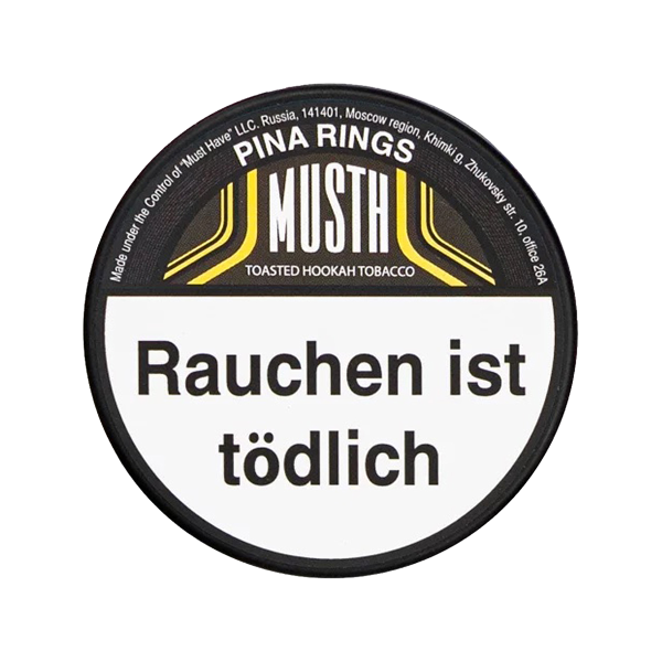 T&T | Must H Tabak 50g - Pina Rings
