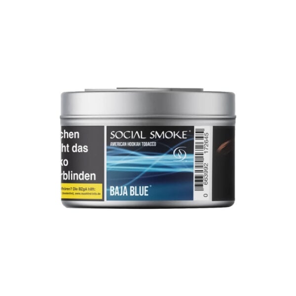 Social Smoke 200g Shisha Tabak - Baja Blue