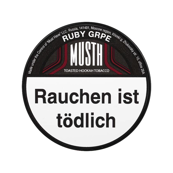 Must H 125g - Ruby Grpe
