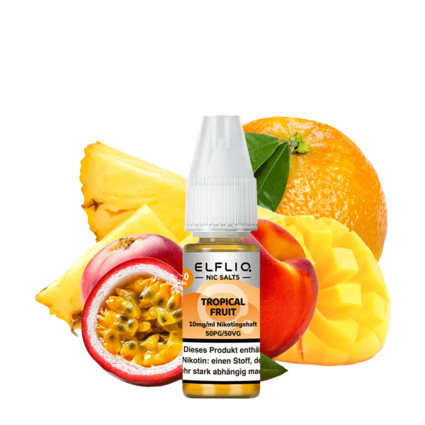 Elfliq - Nikotinsalz Liquid 10mg/ml - Tropical Fruit