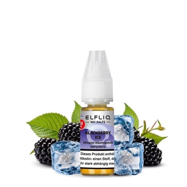 Elfliq - Nikotinsalz Liquid 20mg/ml - Blackberry Ice