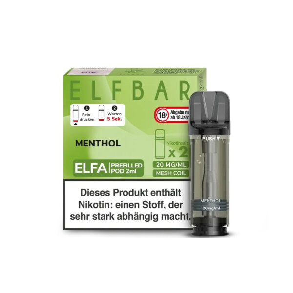 ELFA Liquid Pod 2er Pack - Menthol