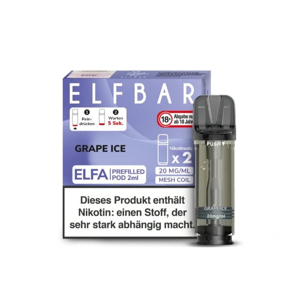 ELFA Liquid Pod 2er Pack - Grape Ice
