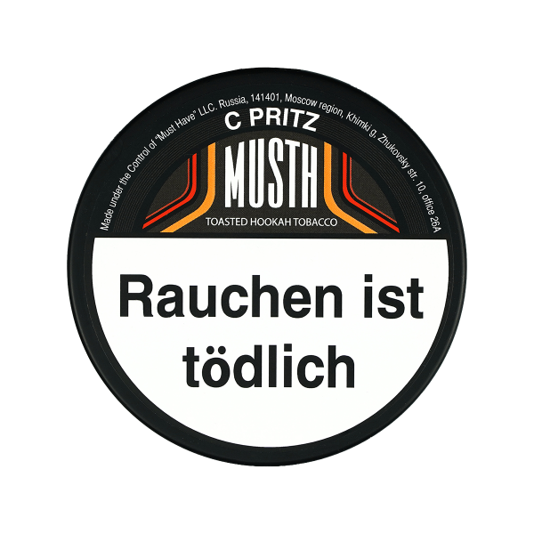 Must H 125g Shisha Tabak - C Pritz