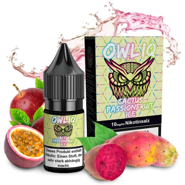 OWLIQ 10mg/ml - Cactus Passionfruit Ice