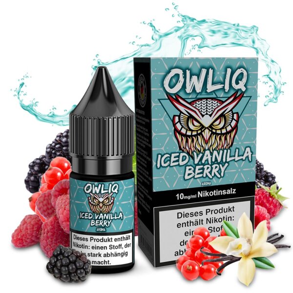 OWLIQ 10mg/ml - Iced Vanilla Berry