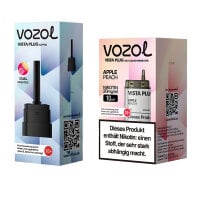 Vozol Vista Plug ez Pod Bundle - Apple Peach