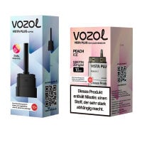 Vozol Vista Plug ez Pod Bundle - Peach Ice