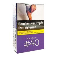 NameLess 20g Shisha Tabak - #40 Black Nana