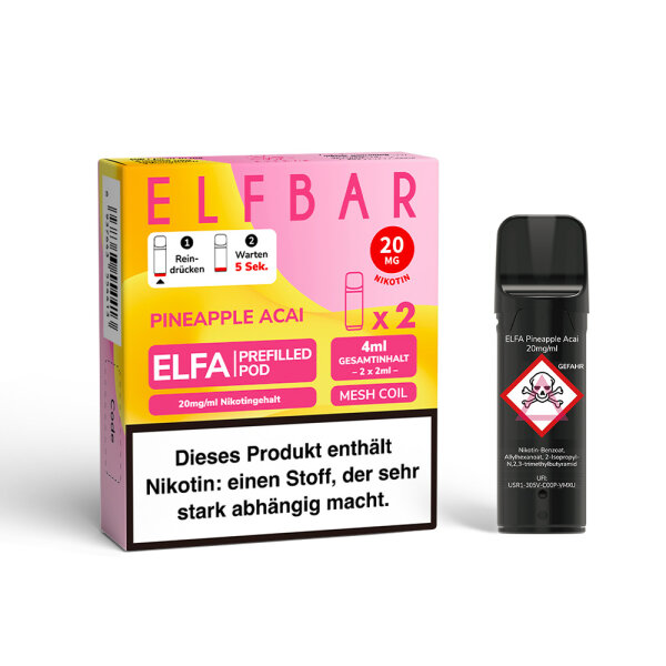 ELFA Liquid Pod 2er Pack - Pineapple Acai