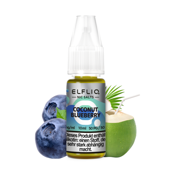 Elfliq 10mg/ml Nikotin | 10ml - Coconut Blueberry