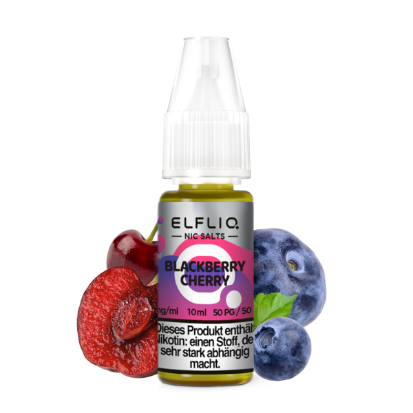Elfliq - Nikotinsalz Liquid 20mg/ml - Blackberry Cherry