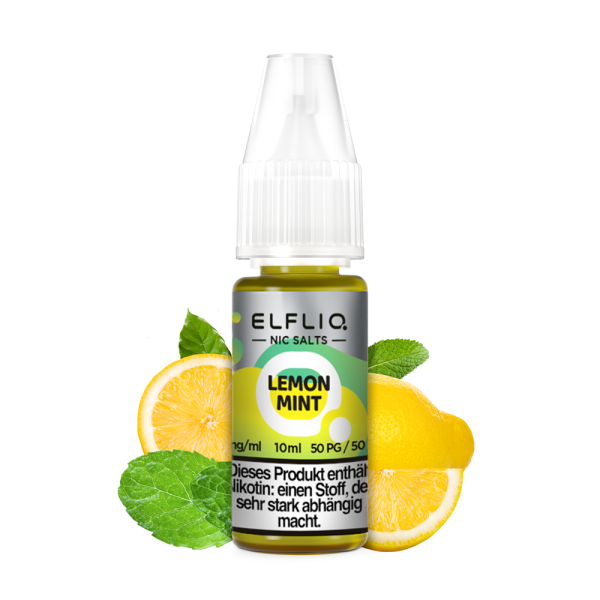 Elfliq - Nikotinsalz Liquid 20mg/ml - Lemon Mint