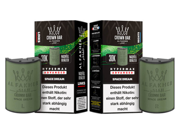 Al Fakher 30k Hypermax Refill Pod Bundle - Space Dream