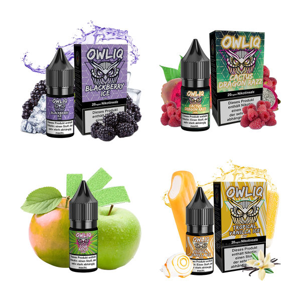 OWLIQ 20mg/ml - Alle Geschmäcker