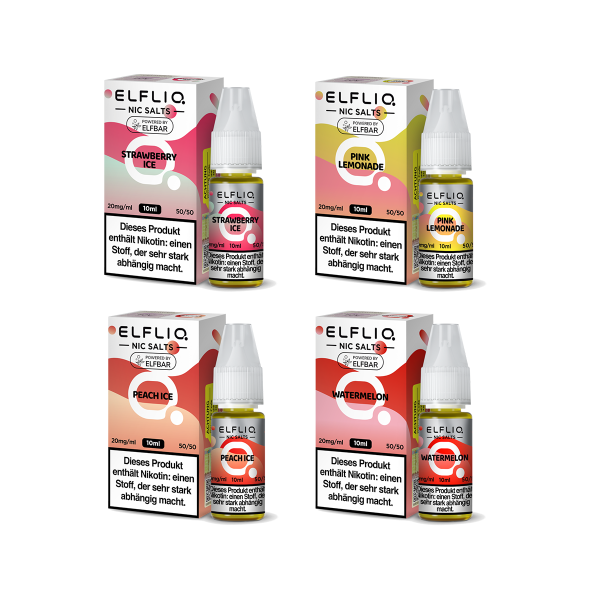 Elfliq 20mg/ml Nikotin | 10ml - Alle Geschmäcker