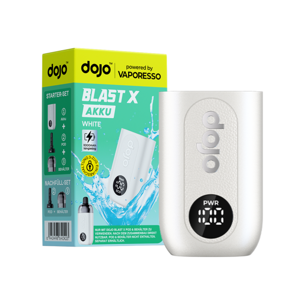 Dojo Blast X Akkuträger - White