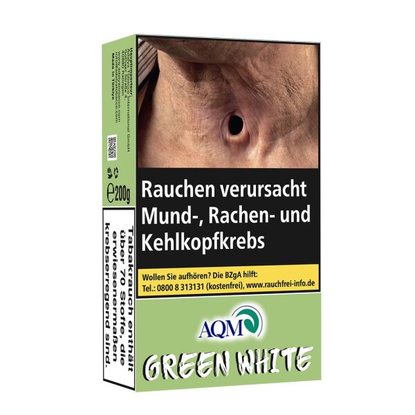 Aqua Mentha 200g Shisha Tabak - Green White