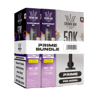 Al Fakher 50k Hypermax Prime Pod Set - Blackcurrant Ice
