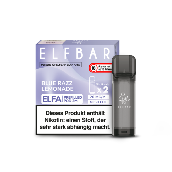 ELFA Liquid Pod 2er Pack - Blue Razz Lemonade