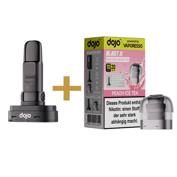 Dojo Blast X Pod Bundle - Peach Ice Tea