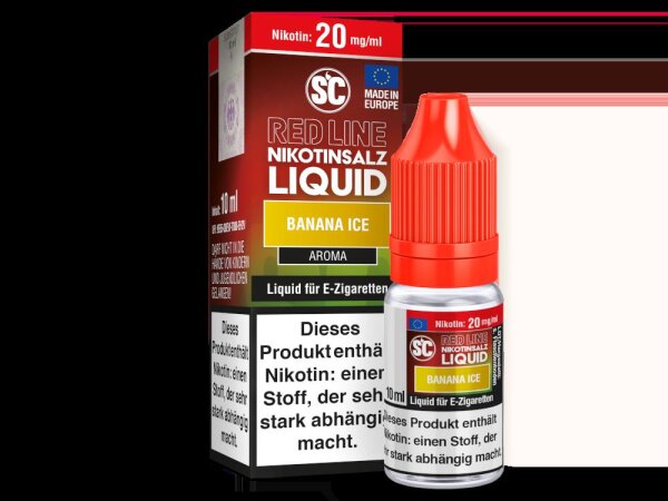 SC-Red Line Liquid 20mg/ml Nikotin - Banana Ice