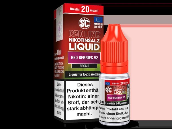 SC-Red Line Liquid 20mg/ml Nikotin - Red Berries V2