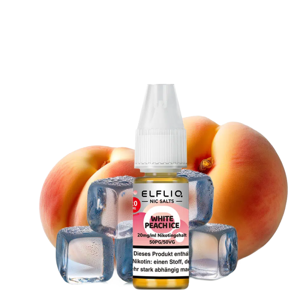 Elfliq 20mg/ml Nikotin | 10ml - White Peach Ice
