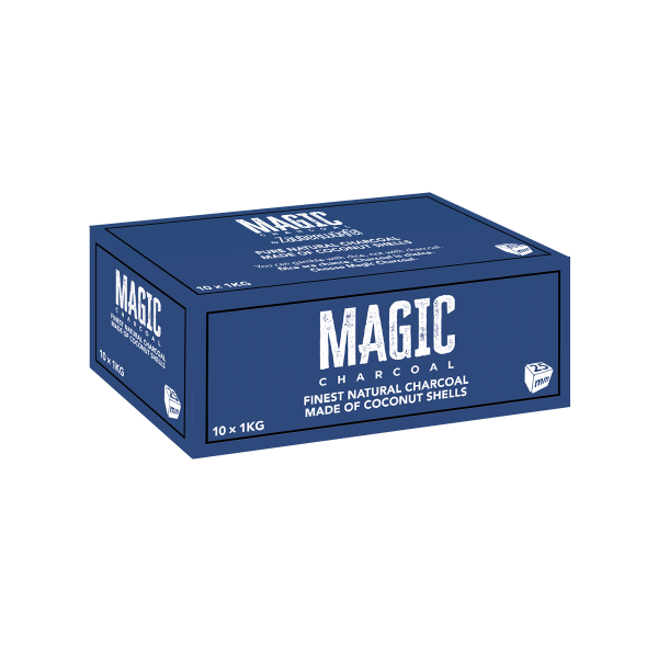 25mm Magic Charcoal Naturkohle by Zauberwürfel 10kg