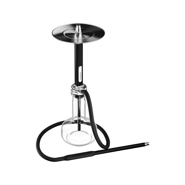 Darkside Shisha Set Ultima Black Steel
